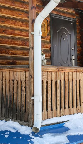 Cost of Porch Downspout Installation in Garner