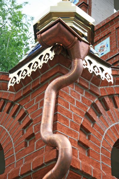 Church Downspout Installation in Garner
