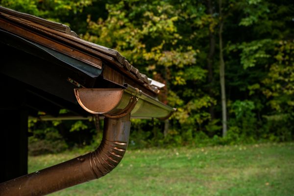 Cost of Copper Gutter Service in Garner